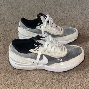 Nike Dual-Tone Gray and White Sneakers
